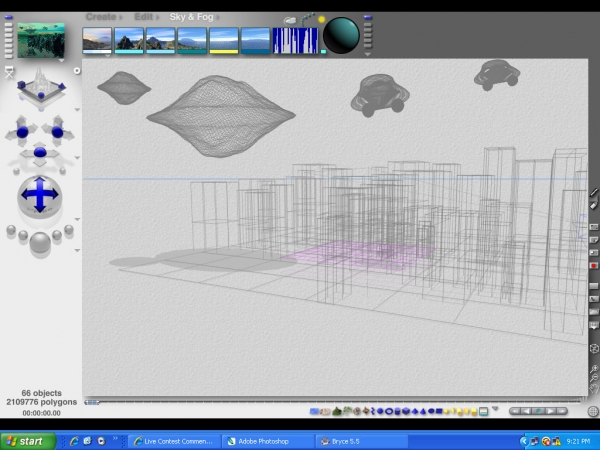 Creation of In the Future....: Step 2